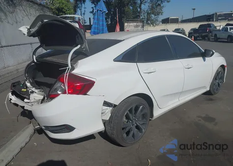 2020 Honda Civic Sport z USA, uszkodzony, nr VIN 2HGFC2F84LH505762